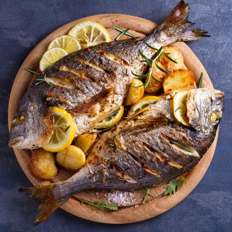 سمك دينيس بالفرن