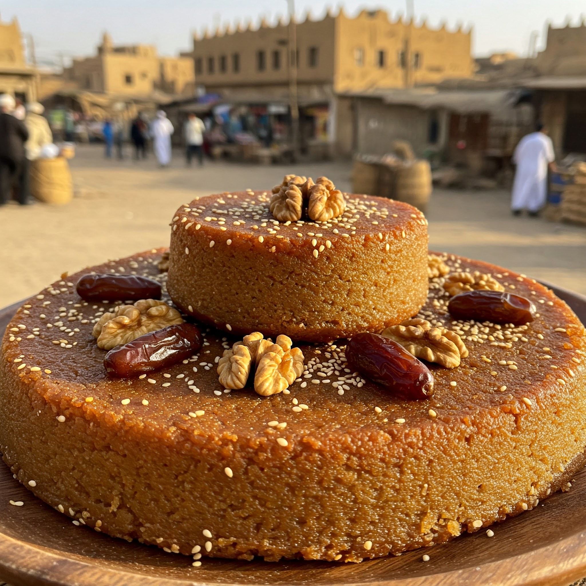 الباكمبا السودانية، أو حلوى القمح